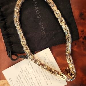 Eddie Borgo Supra Link Necklace New In Package